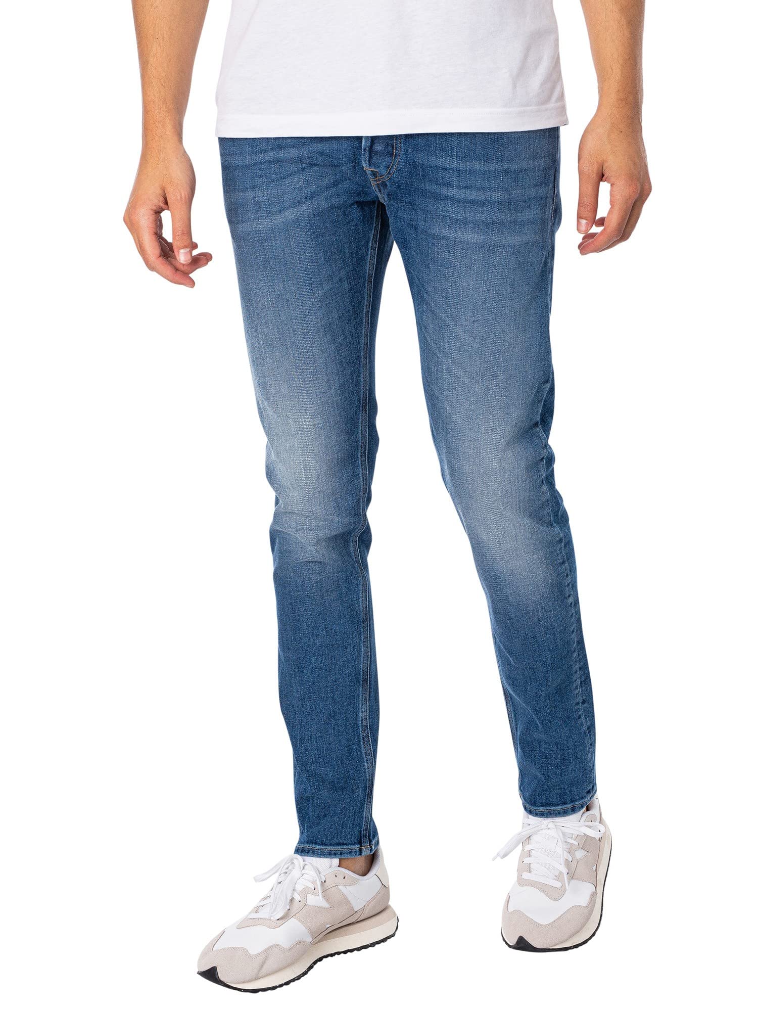 Replay Herren Jeans Willbi Regular-Fit, Medium Blue 009-1 (Blau), 38W / 34L