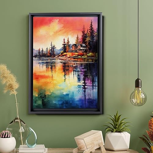 Miniatura 5 de Enchanting Forest, Nature-Inspired Aluminum Print Woodsy Wall Art Décor Captivating Natural Beauty