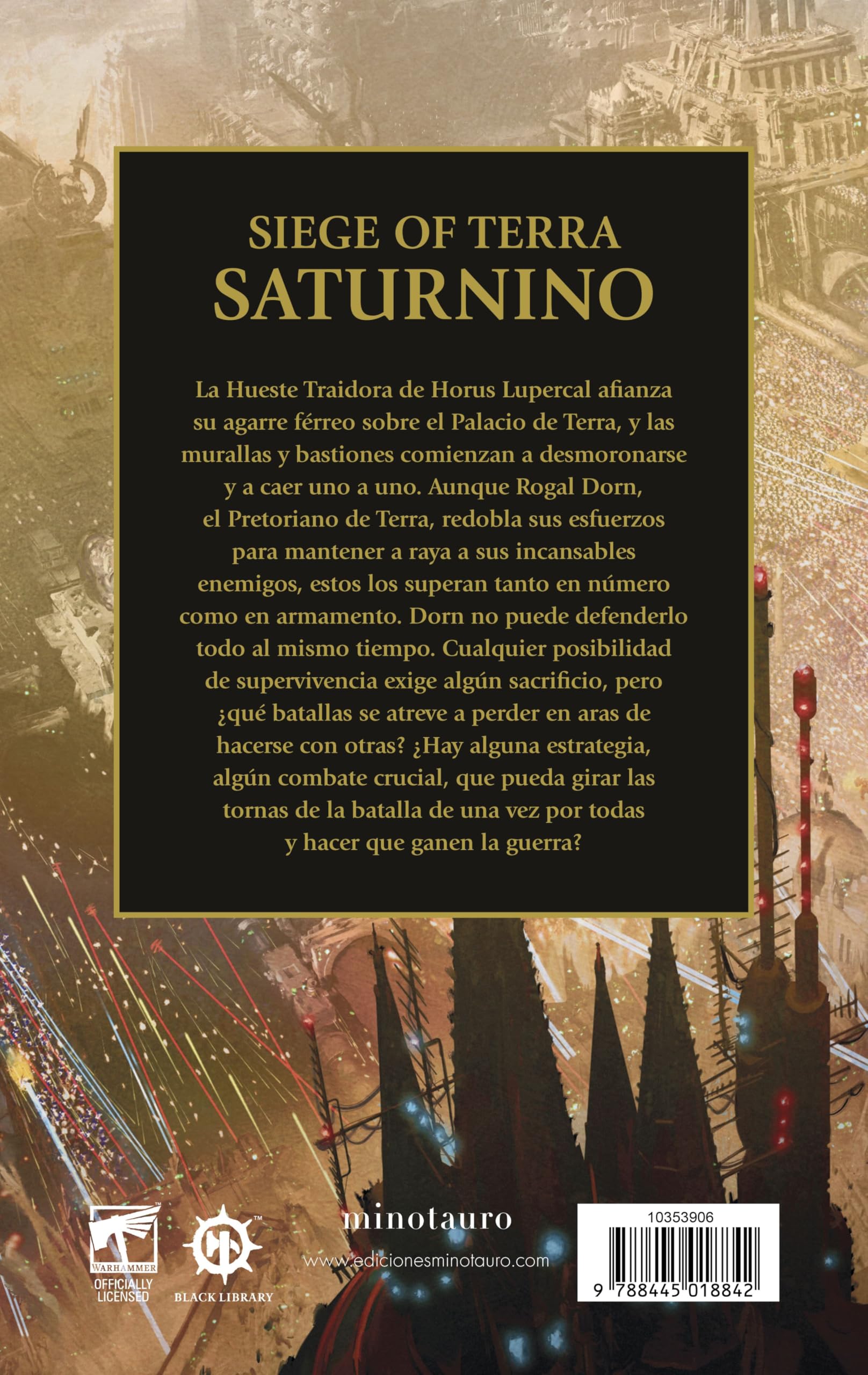 Warhammer The Horus Heresy: Siege of Terra nº 04 Saturnino: 4