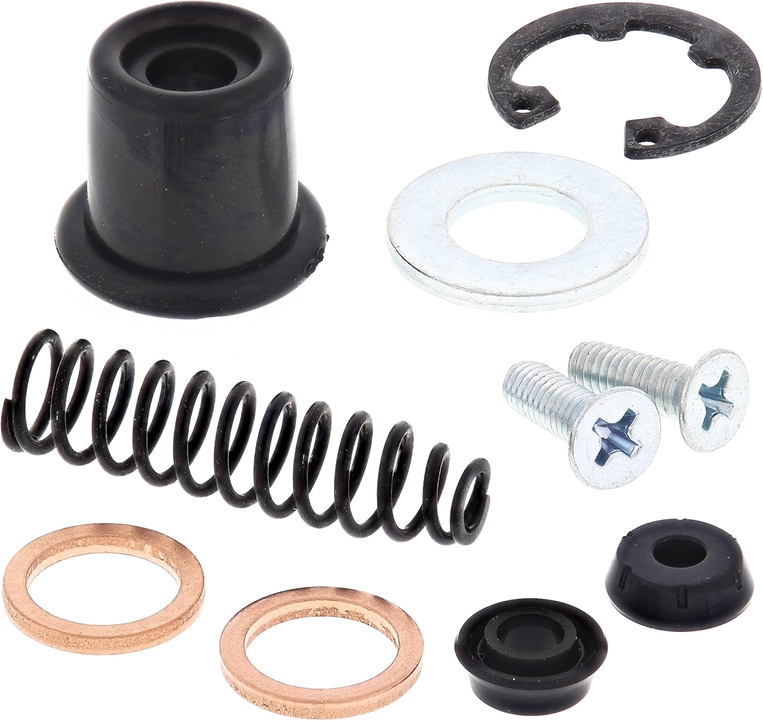 BossBearing Front Brake Master Cylinder Rebuild Kit for Kawasaki KX65 2006 2007 2008 2009 2010