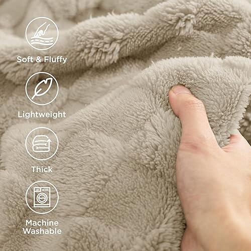Miniatura 3 de Bedsure GentleSoft Manta Individual para Cama - Mantas Súper Suaves y Acogedoras para Mujeres, Hombres y Niñas, Lindas Mantas de Vellón Mullidas
