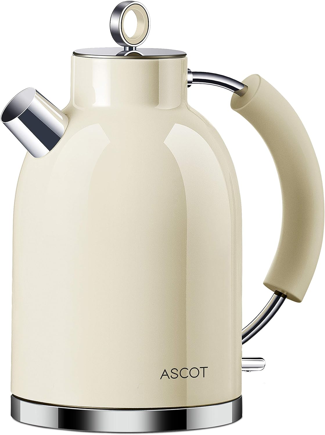 ASCOT KettleElectricCordlessFastBoil, Stainless Steel Filter