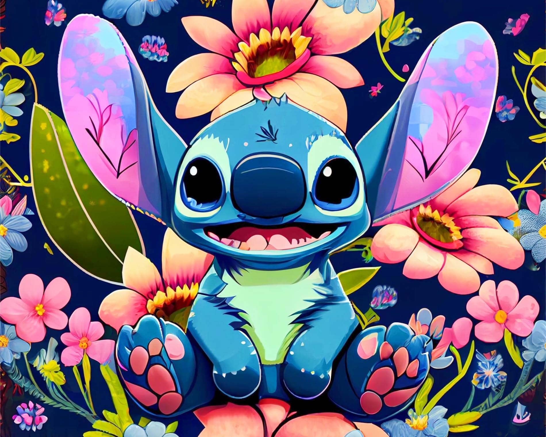 DIY Paint by Number for Adults Canvas, Cartoon Paint by Numbers for Beginner, Flameless Oil Painting Adult Craft Kits for Home Decor Gift 30 * 40cm