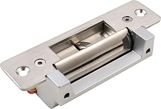 HWMATE ANSI Heavy Duty Electric Strike DC12V Stainless Steel Fail Secure Fail Safe Adjustable with Signal Feedback