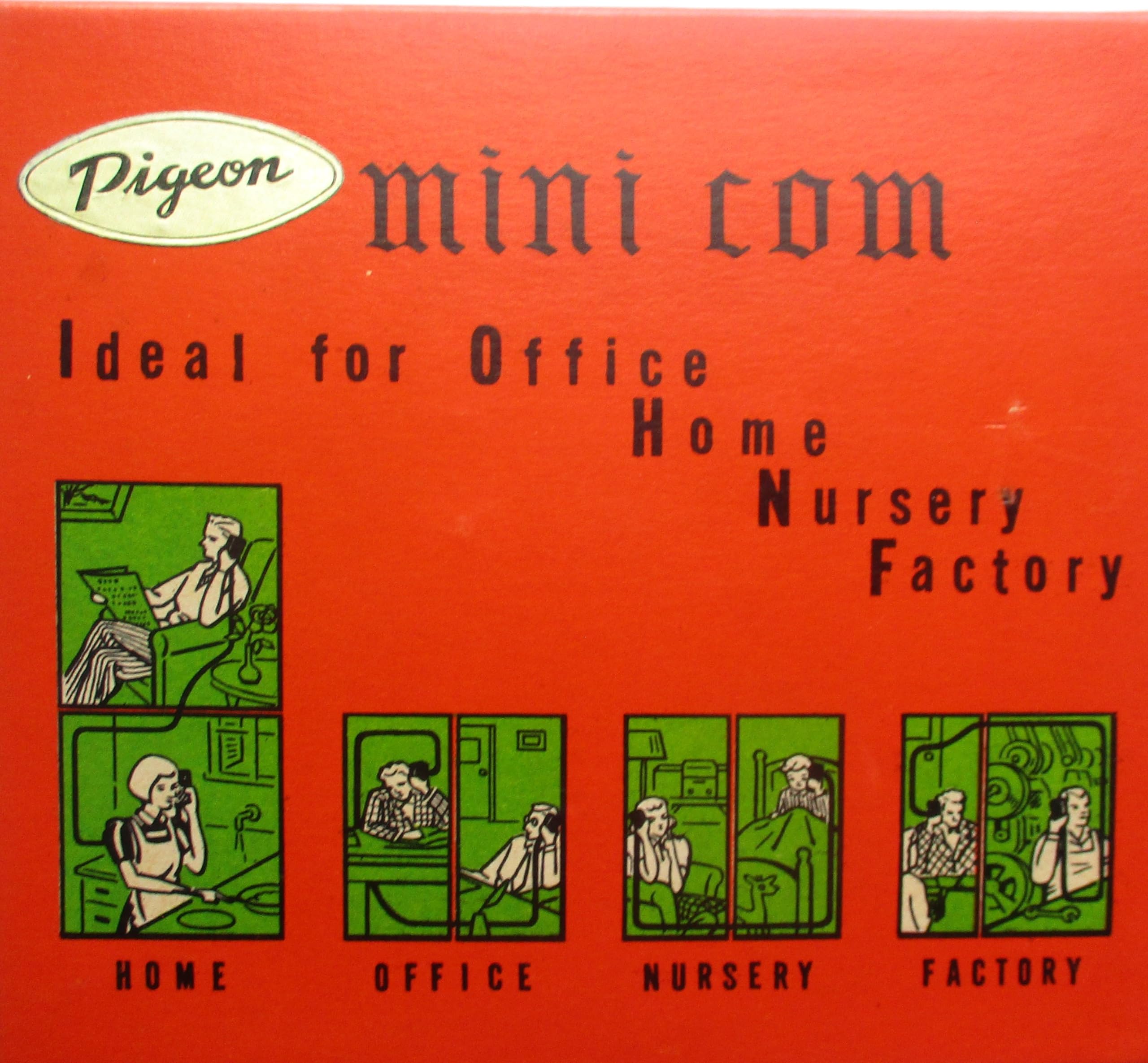 Generic Pigeon mini com ideal for office, home, nursery, factory