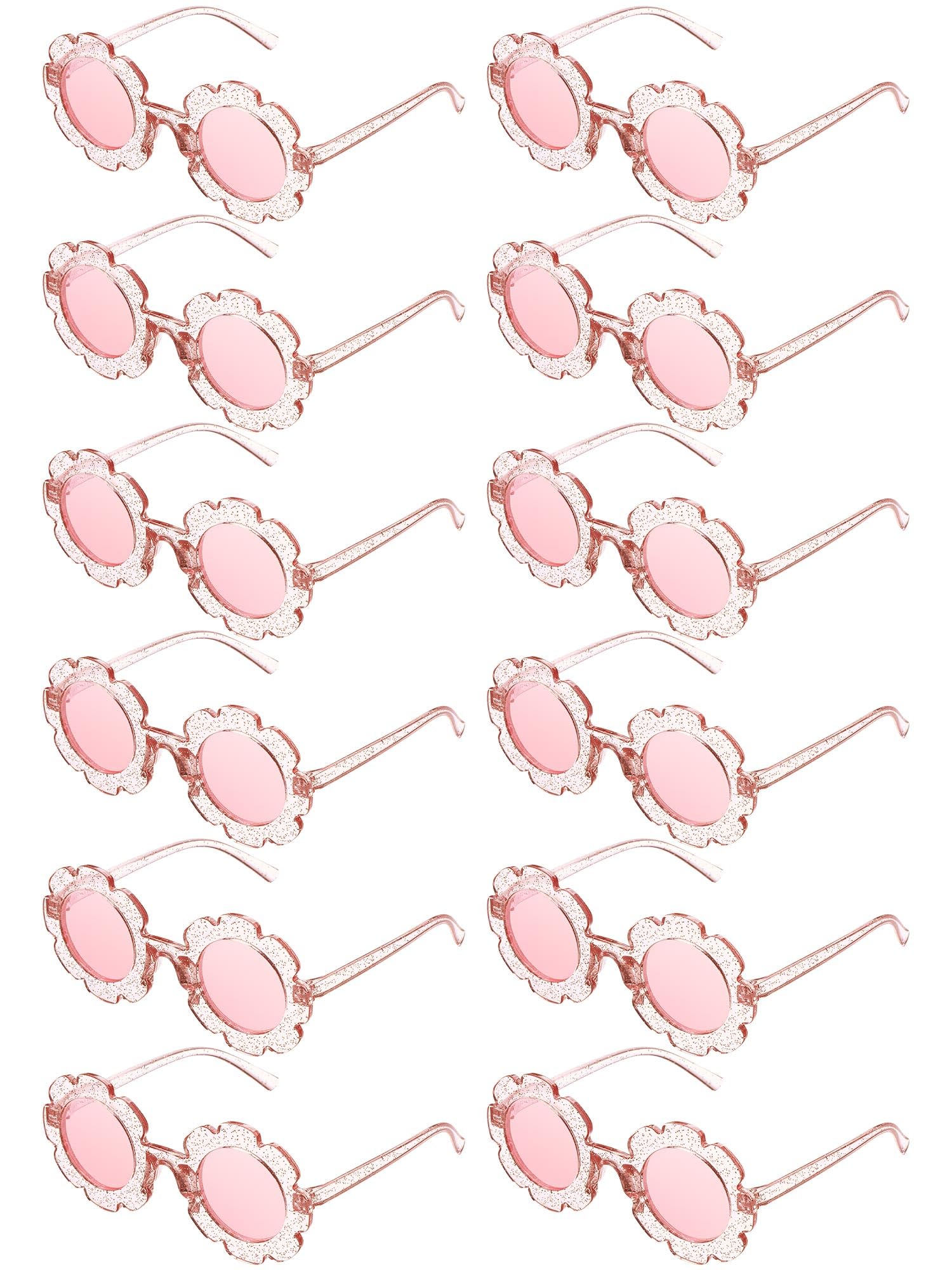 Geyoga Flower Sunglasses for Kids Girls Toddler Party