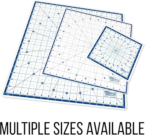 Miniatura 4 de U.S. Art Supply Alfombrilla de corte profesional de 8 x 8 pulgadas, de alto contraste, de alto contraste, resistente, antideslizante, de 7 capas,