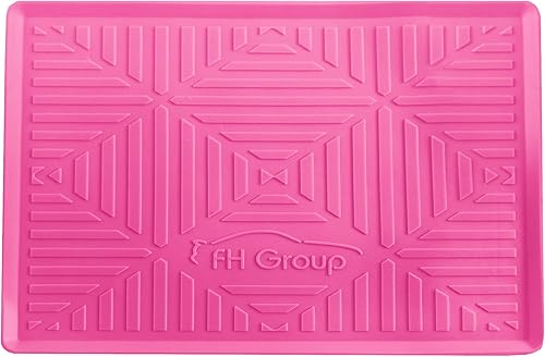 FH Group tapete antiderrapante de silicona color rosa bebé, rosado bebé