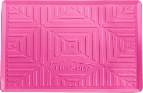 FH Group Silicone Anti-slip Baby Dash Mat for Smartphones iPhone Plus, Galaxy Note, Coin Grip Pink