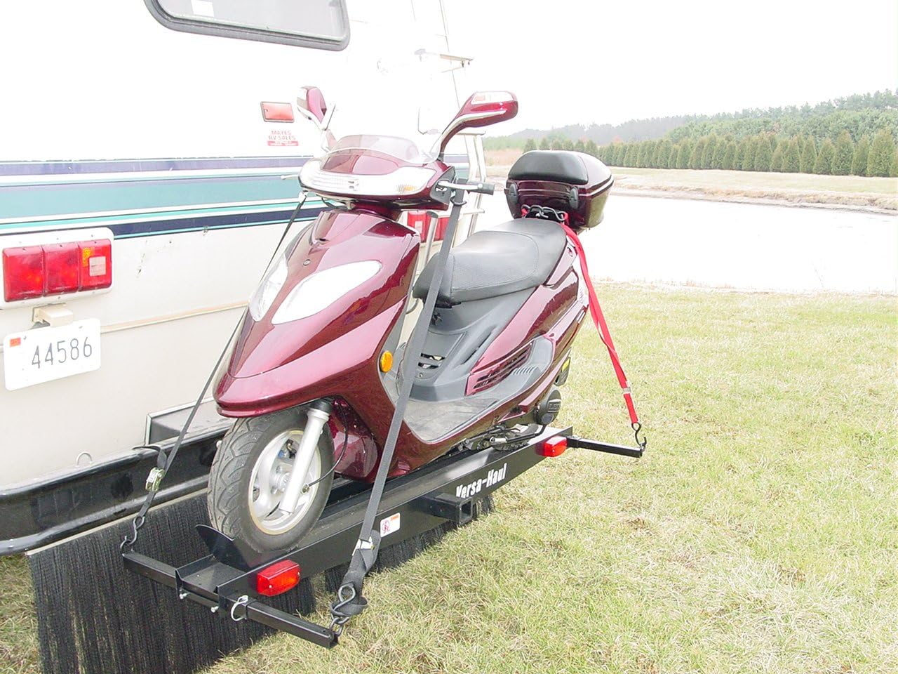 Dirt Bike Hitch Carrier With Ramp
