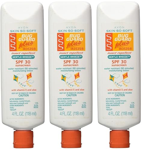 Miniatura 4 de Repelente de insectos Avon Skin-So-Soft Plus IR3535 loción humectante com SPF 30 brisa suave Blanco