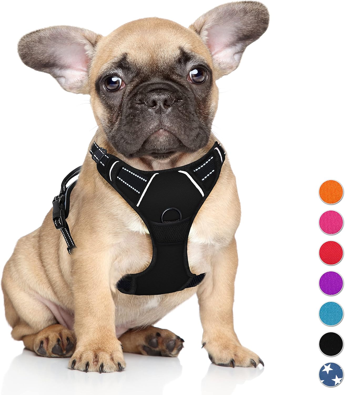 BARKBAY No Pull Dog Harness Step in Reflective Dog Harness