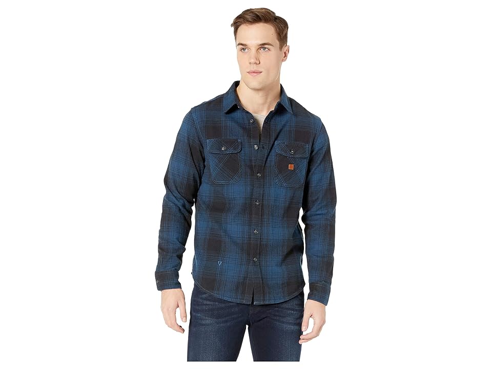 

VISSLA Cape May Flannel (Black) Men's Clothing