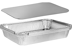 PLASTICPRO Aluminum Trays with Lids