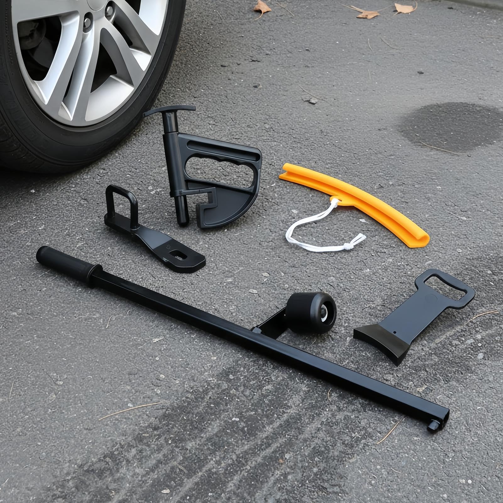 Herramienta para cambiar neumáticos - juego de desmontadores de neumáticos, | Herramienta para romper el talón de neumáticos para turismos, camiones, todoterrenos, reparación y montaje en talleres y