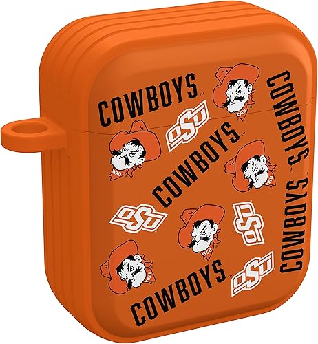 Miniatura 24 de AFFINITY BANDS Oklahoma State Cowboys Camo HDX - Funda compatible con Apple AirPods Generaciones 1 y 2