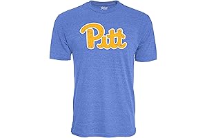 Pittsburgh NCAA Vintage Icon Team Color Tri-Blend T-Shirt