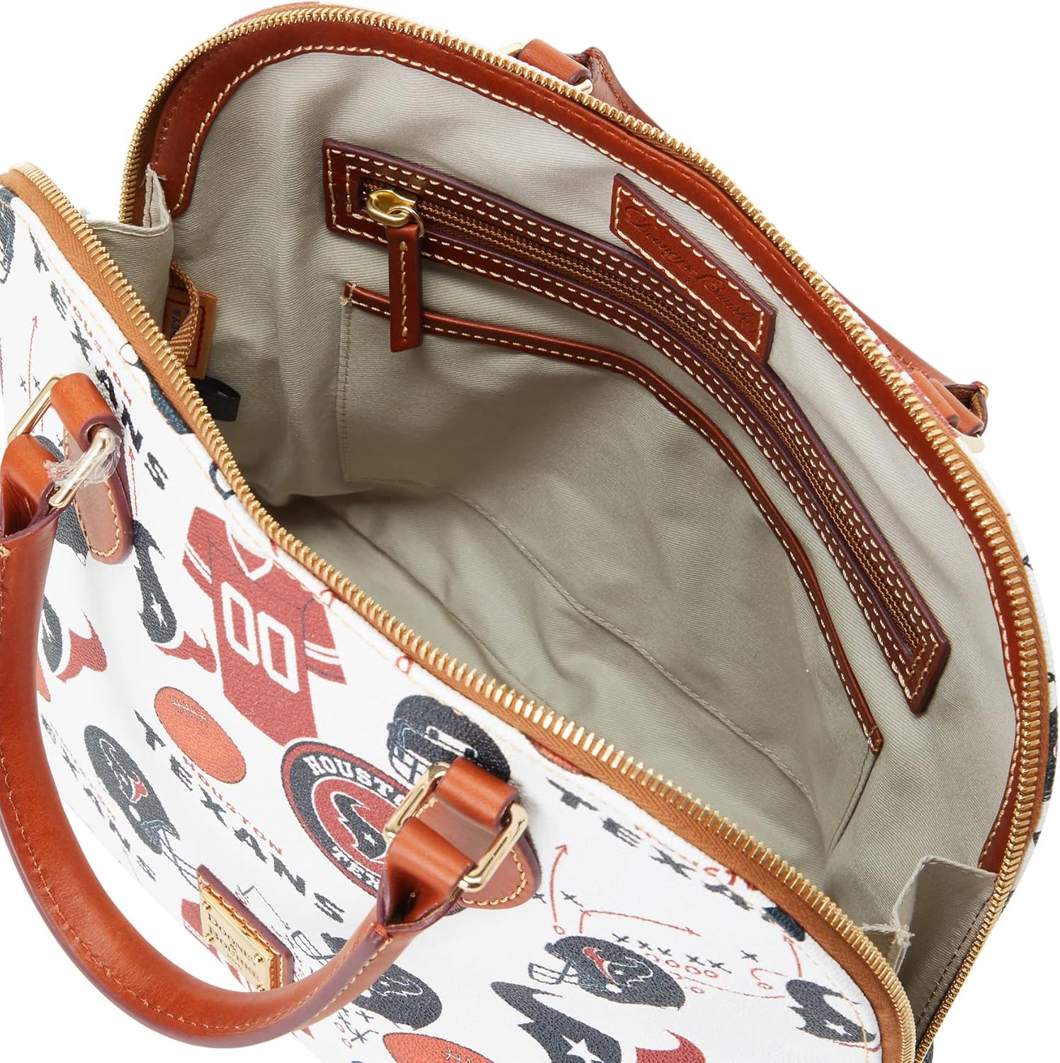 Dooney & Bourke Handbag, Nfl Texans Zip Zip Satchel