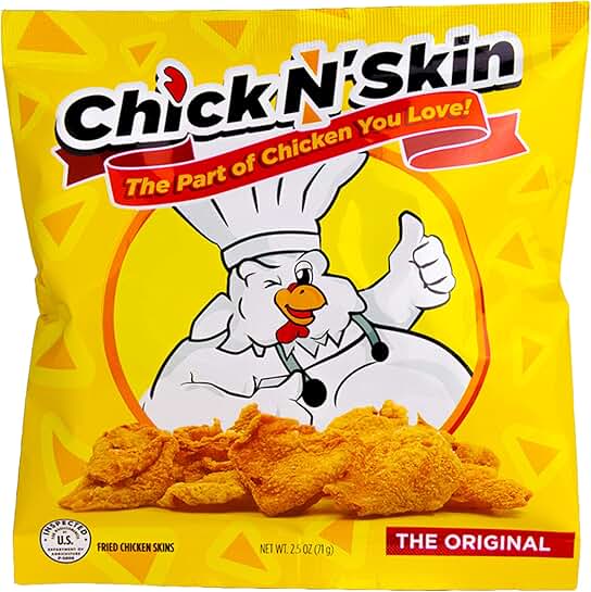 chicken skin chips