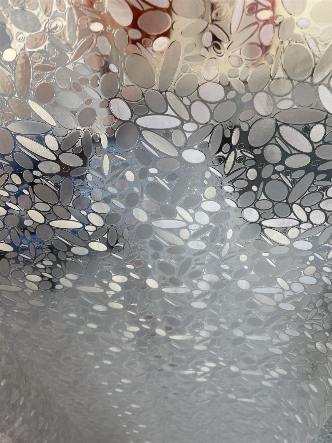 PSSC Window Film Frosted Graphic Privacy Tint Decorative Glass Tinting Pebble Design 4m x 120cm โ image 1