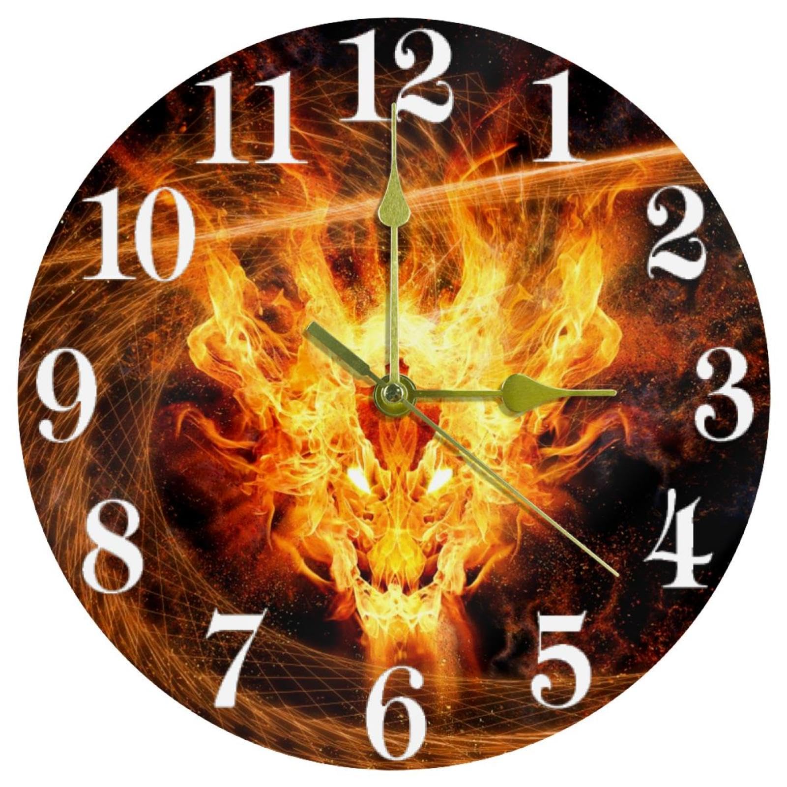 Horloge murale silencieuse sans tic-tac pour retrouver le sommeil et la concentration