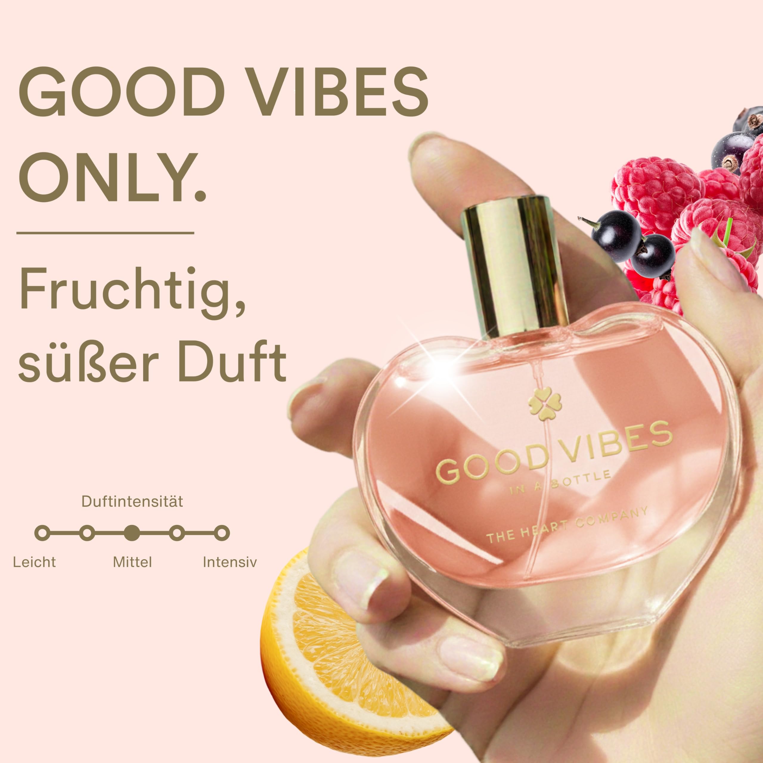 Good Vibes in a Bottle - Perfume para mujer 75 ml | Regalos antiestrés | Perfume Mujer | Regalo de cumpleaños para mujer | Perfume para mujer | Perfume para mujer | Perfume para mujer | Perfume para