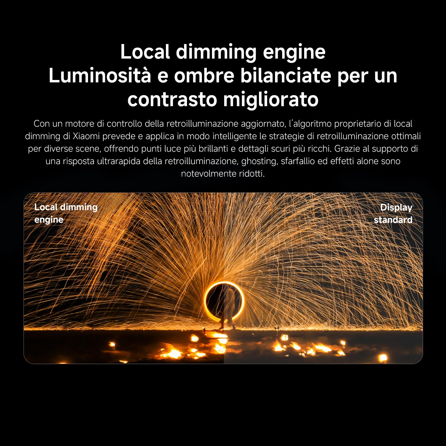 XIAOMI TV FX Mini LED da 43 pollici (101 cm), Smart TV QD-Mini LED, 4K UHD, Fire TV, HDR10+, MEMC, DTS:X, AirPlay 2, HDMI, Modalità Filmmaker, comando vocale con Alexa