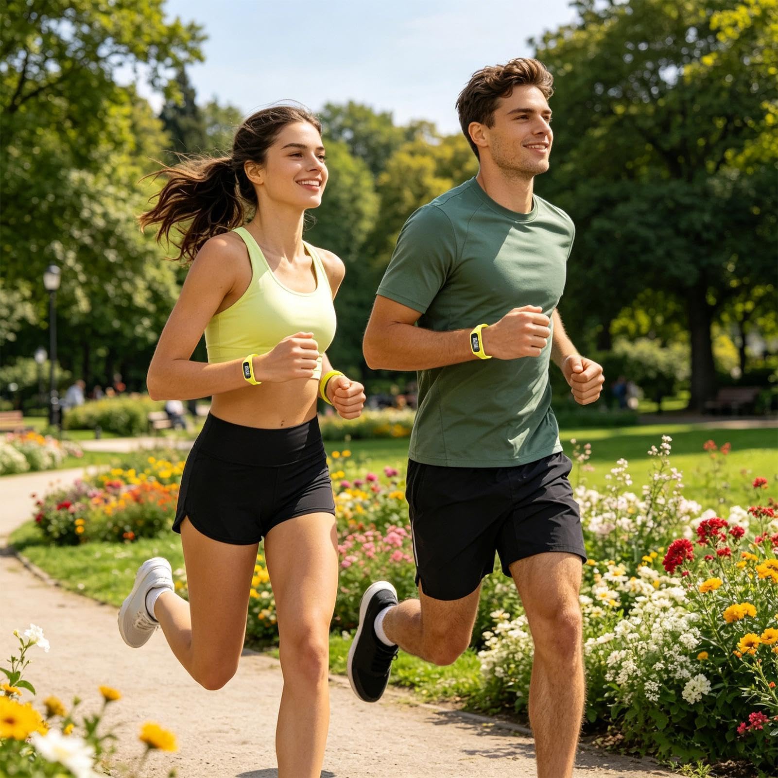 Montre compteur de pas pour femme – Enregistrement du kilométrage – Moniteur de kilométrage – Pour homme et adulte, coureur, athlète, marche, course, exercice, maison, bureau, salle de sport