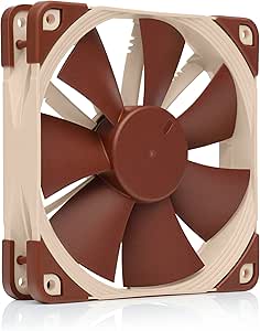 Noctua NF-F12 PWM, Ventilateur Silencieux Haut de Gamme, 4 Broches (120 mm, Marron)