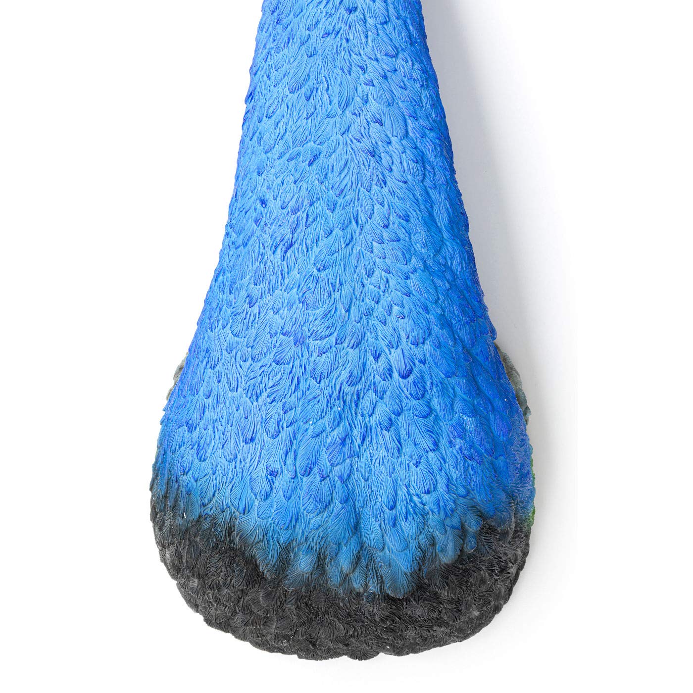 Kare Design Decoración mural Pavo real, azul claro, pavo real, decoración animal para la casa, estilo naturaleza, elegante, idea deco individuál 68x16cm (A/L)