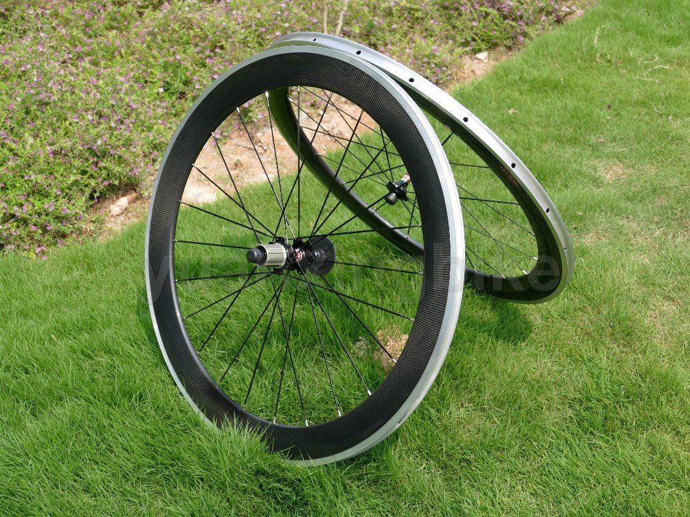 ロードバイク カーボンホイール 60mm Amazon | Sunrise Bike カーボンホイール 深さ60mm 幅25mm