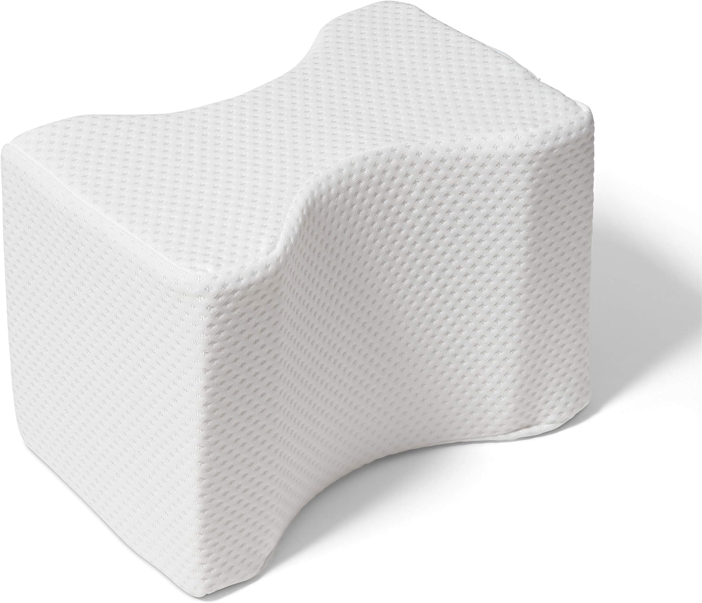 Proheeder Knee Pillow for Sleeping on Side - Memory Foam Knee Cushion Used Between Legs, Knees and Ankles to Help Alleviate Lower Back, Hip, Knee and Sciatic Pain - Pressure Relief Knee Cushion