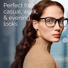 CCVOO Mix & Match Reading Glasses for Women - Lightweight, Comfortable Fit, Clear Vision - Blue Light Blocking