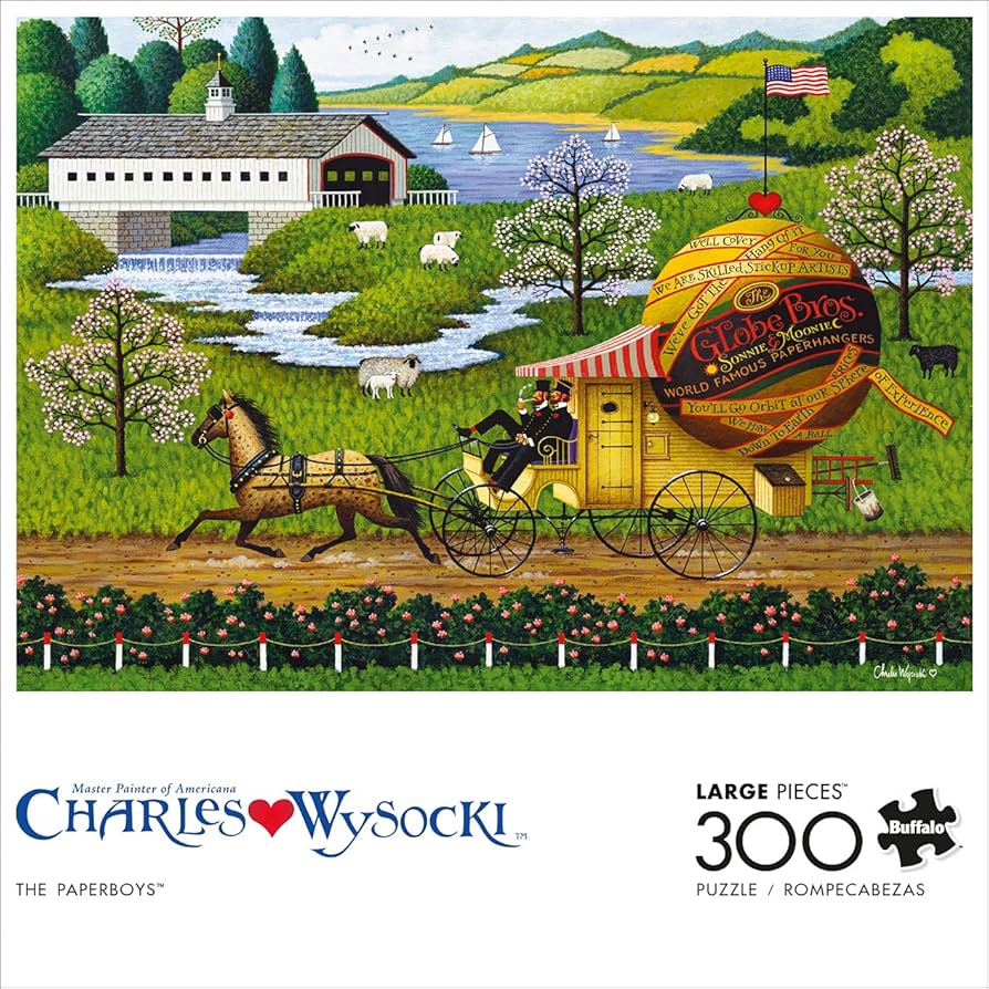 Charles Wysocki パンプキンパッチ　レアジグソーパズル Charles Wysocki パンプキンパッチ レアジグソーパズル