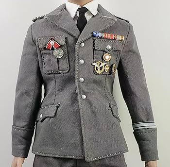 Amazon.co.jp: 第二次世界大戦ドイツ軍将校制服後期バージョン1/6