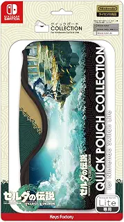 【任天堂ライセンス商品】クイックポーチ COLLECTION for Nintendo Switch Lite (ゼルダの伝説 ティアーズ オブ ザ キングダム)