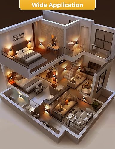 Miniatura 7 de L LOHAS LED Luz nocturna, luces nocturnas regulables para enchufar a la pared, sensor de atardecer a amanecer, blanco suave 3000K, 0-100LM, luz