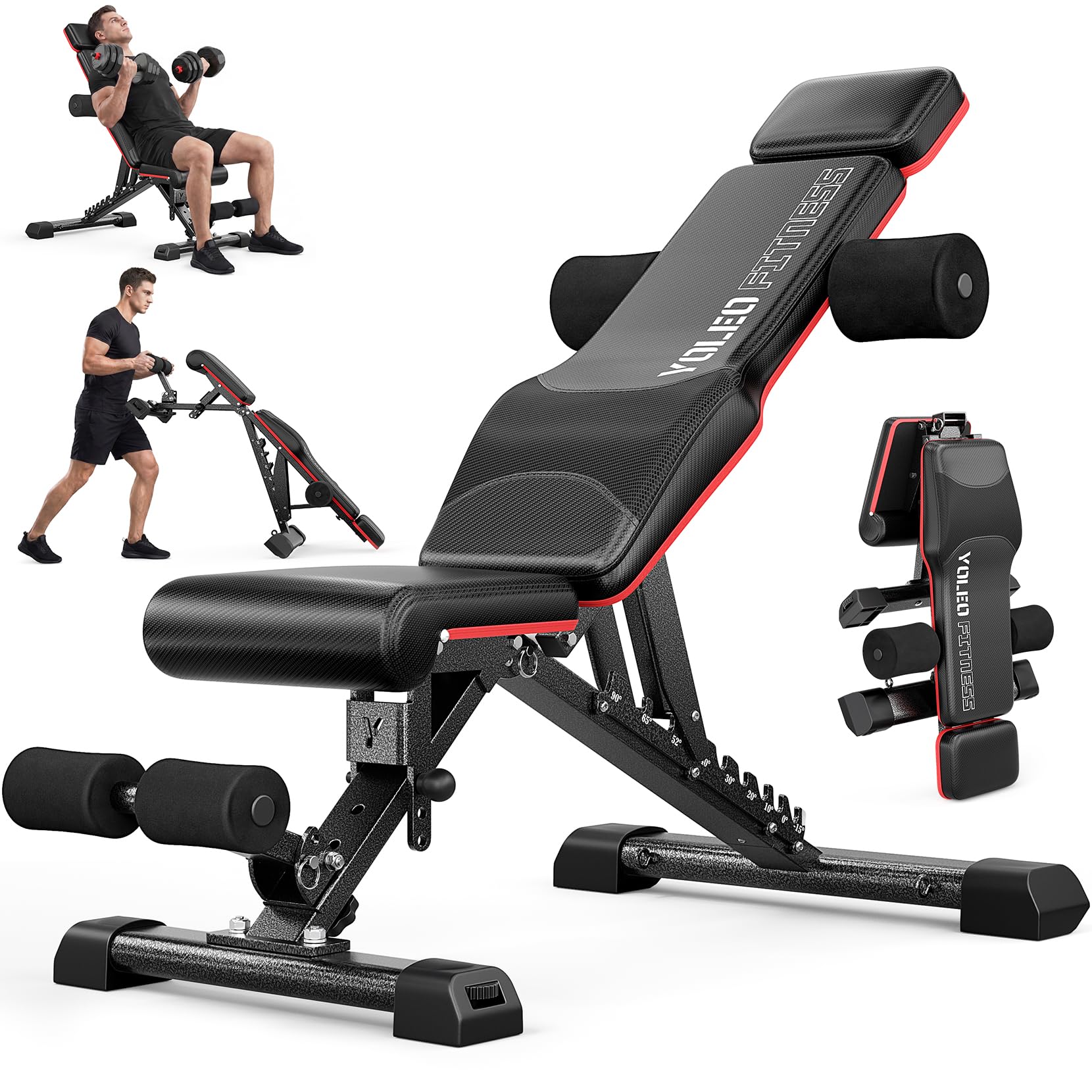 YOLEO 1100LB Adjustable Weight Bench