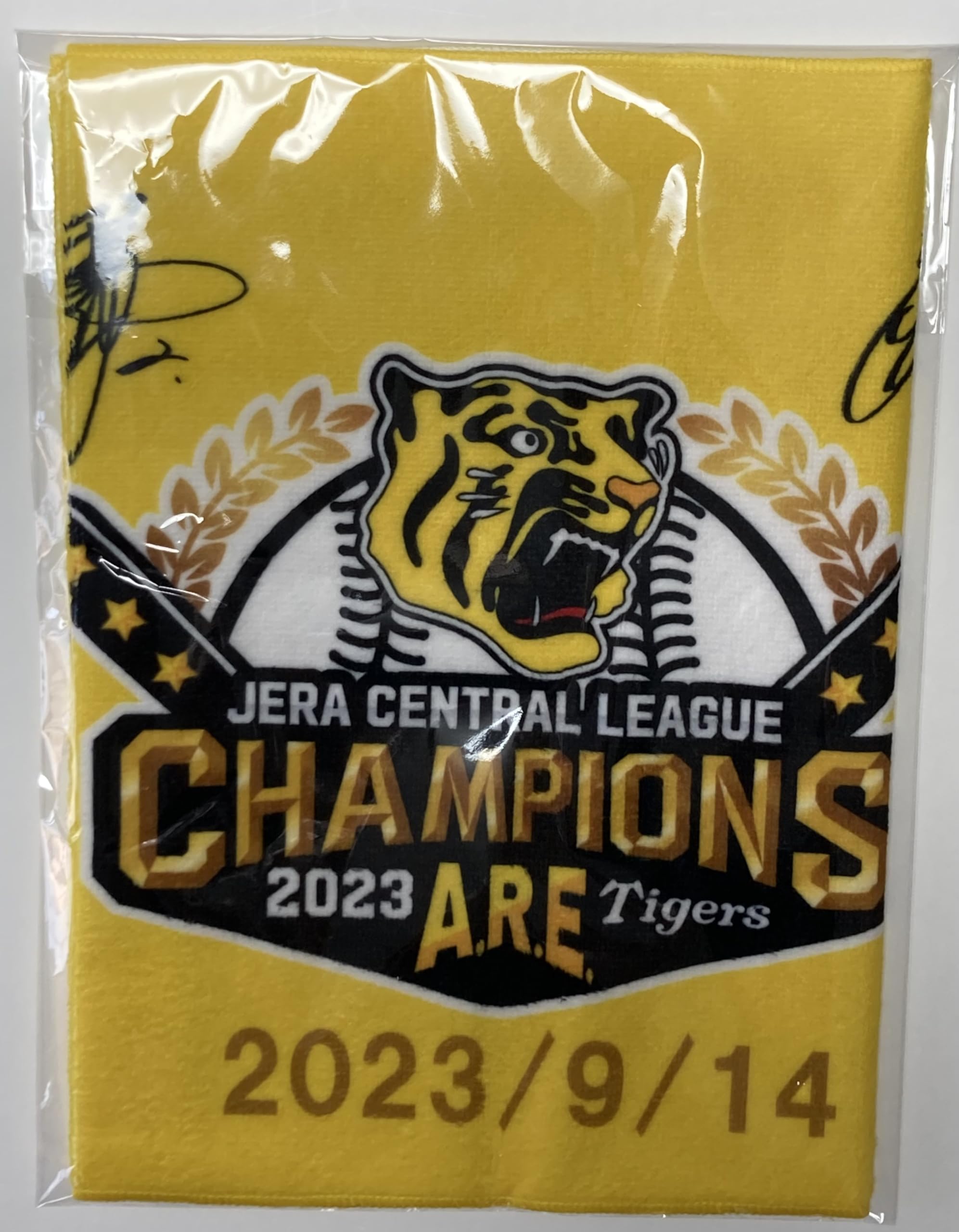 2023 阪神タイガース JERA セ・リーグ優勝記念 アレよ！フェイスタオル 2023 JERA セ・リーグ優勝記念 フェイスタオル : 阪神タイガース
