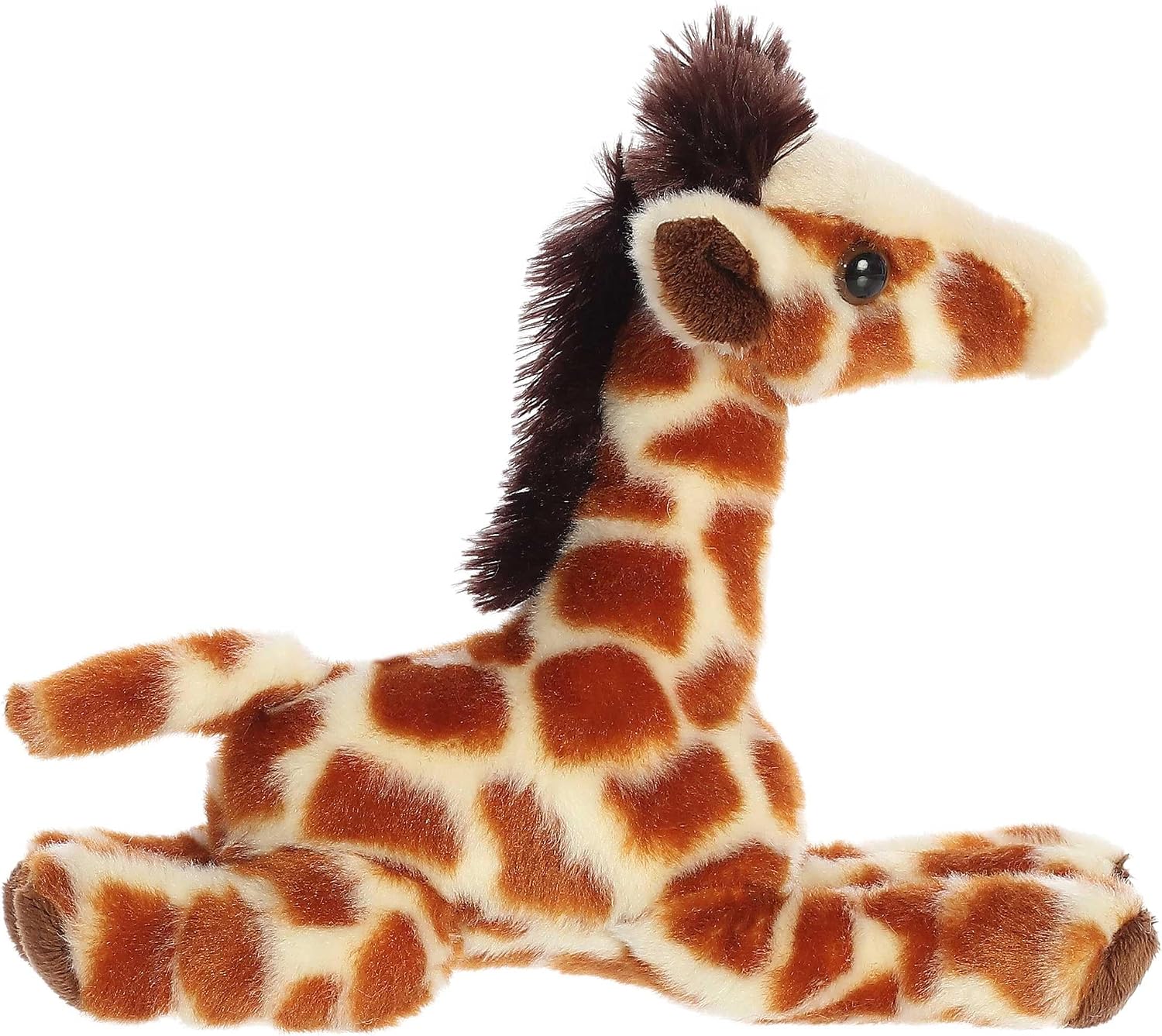 Aurora® Adorable Mini Flopsie™ Giraffe Calf Stuffed Animal - Playful Ease - Timeless Companions - Brown 8 Inches