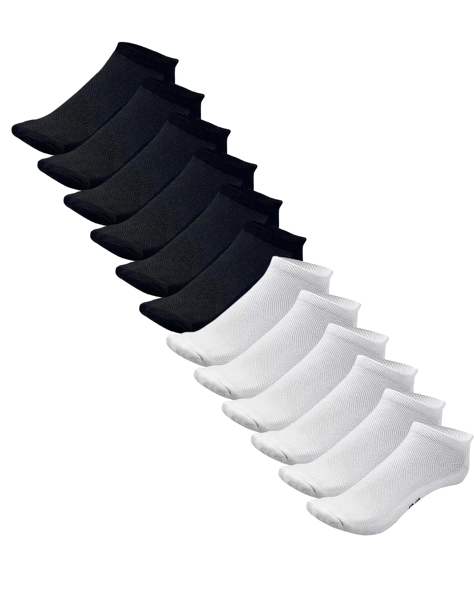 Super Soft and Comfortable No Show Bamboo Workout Socks for Men & Women & Kids