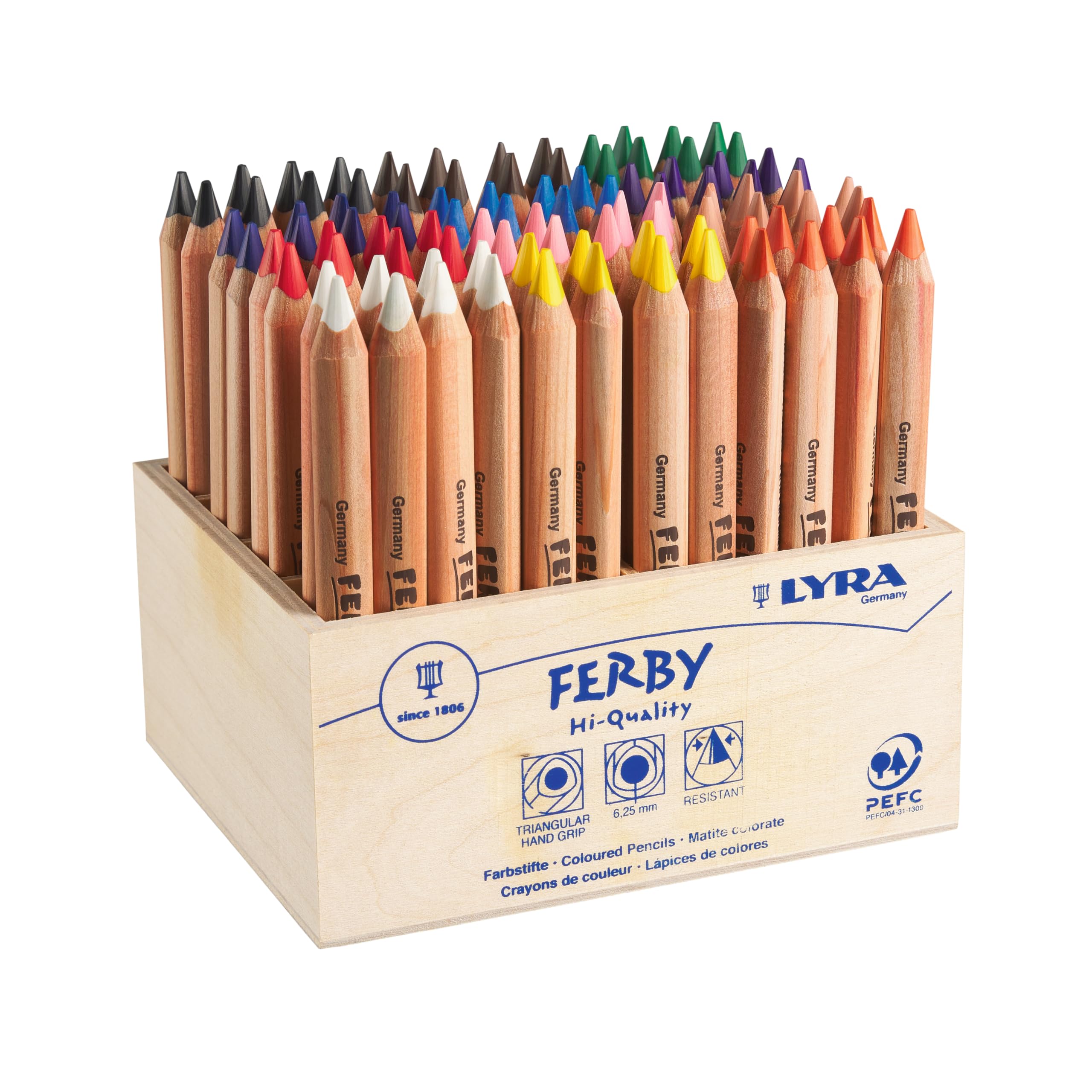 Amazon | Ferby Colouring pencils pack of 96 | 色鉛筆 | 文房具