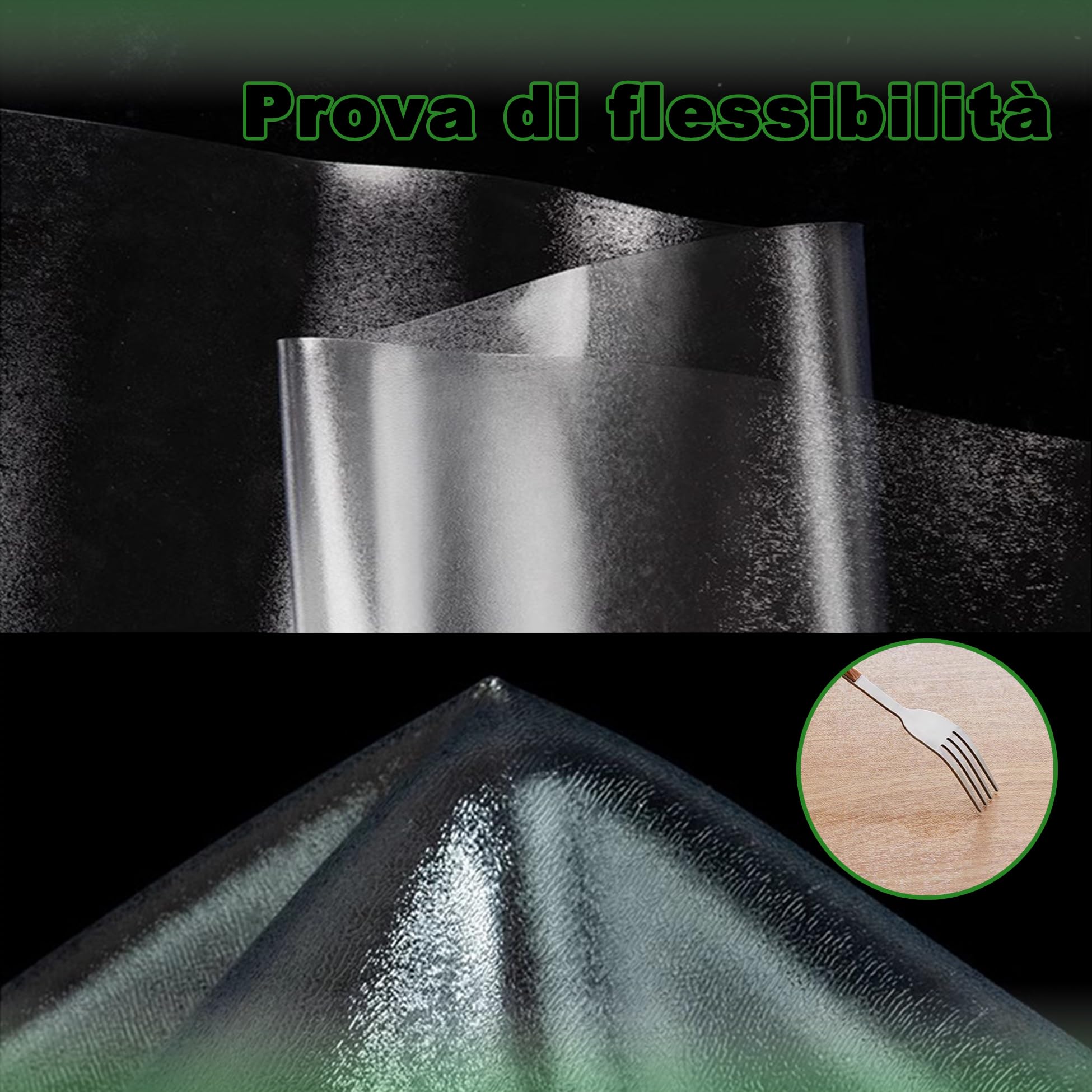 Tovaglia Trasparente Rettangolare 120x400cm, Glassato Copri Scrivania Trasparente, Resistente al Calore, Antigraffio, Pellicola Protettiva Tavolo Trasparente Adatto per Tavolino/Mobile Tv, 1 mm