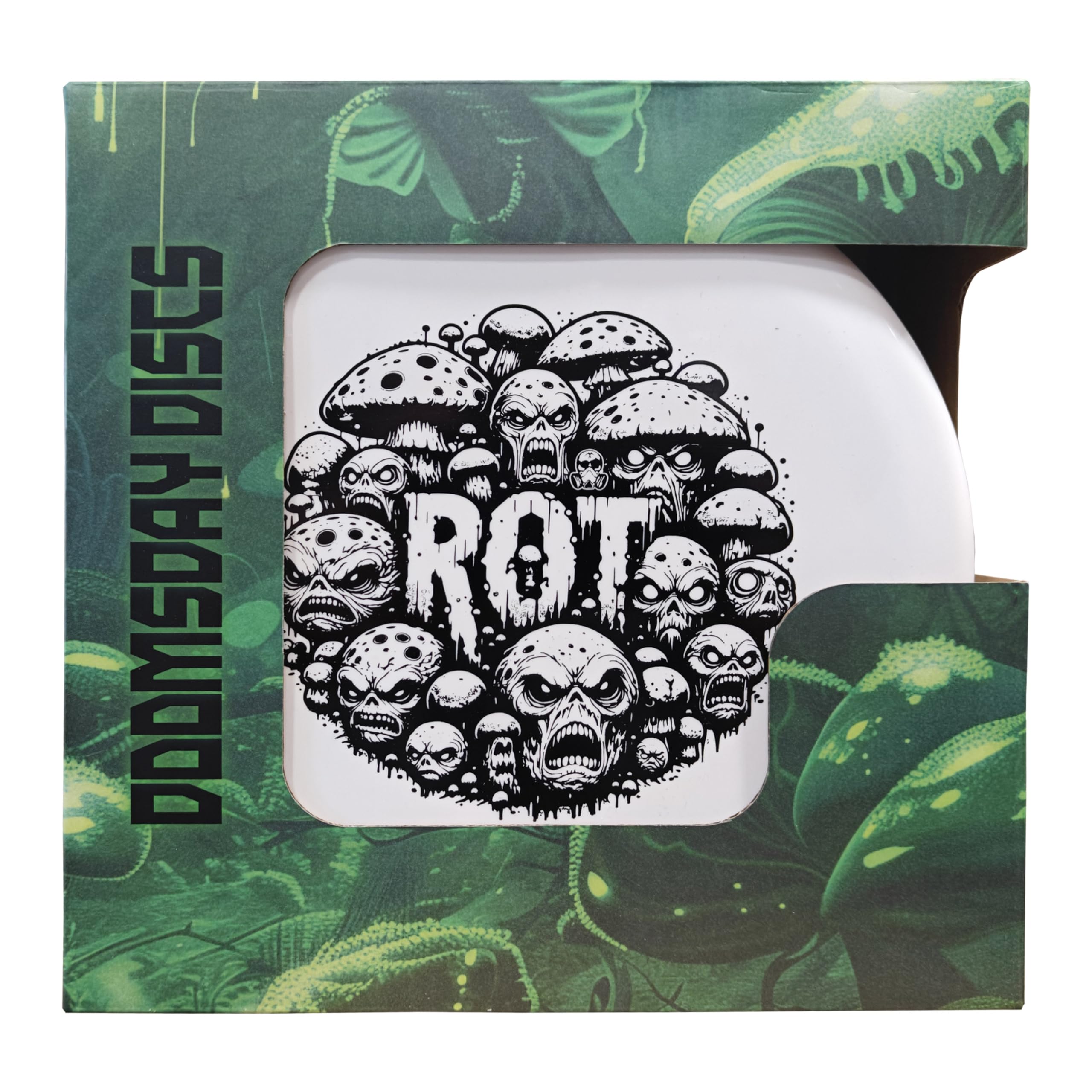 The Rot Box 6-Pack of Disc Golf Putters in Ration Plastic | Beaded Putter