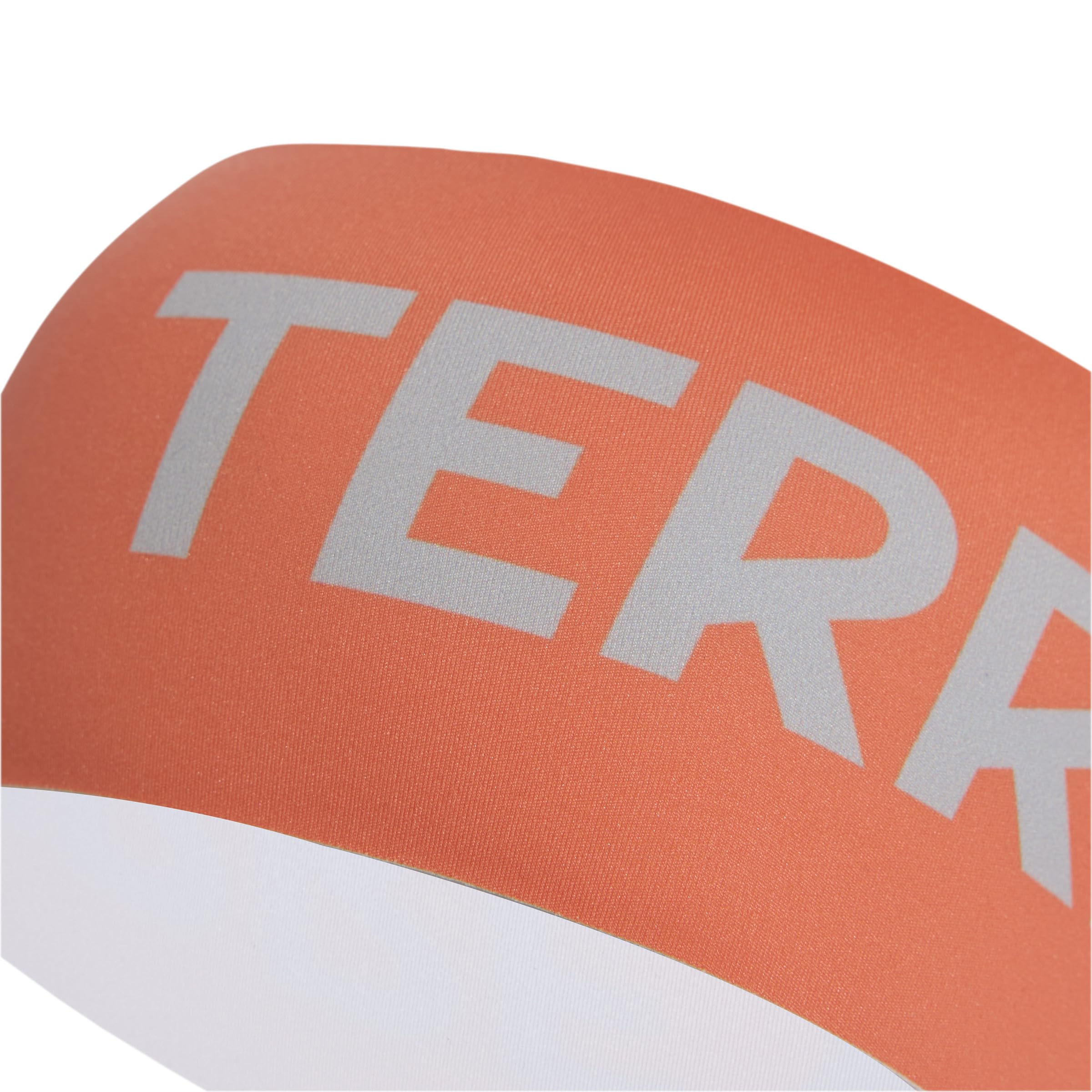 adidas Unisex - Adulto TERREX CLIMACOOL HEADBAND, Semi Impact Orange/Grey Two, XL