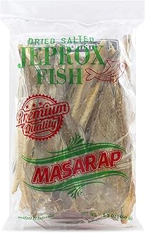 Masarap Dried Salted Jeprox | Tuyo | Daing Fish, 150 g (Pack of 1)