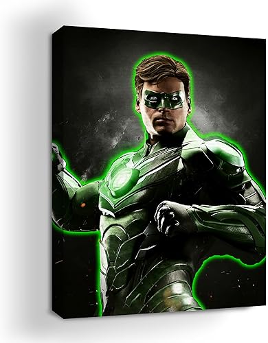 Miniatura 69 de Flassh by Mavis Print: decoración de pared de 18 x 24 pulgadas de DC Comics | Arte de pared impreso en HD y enmarcado de madera | Decoración de