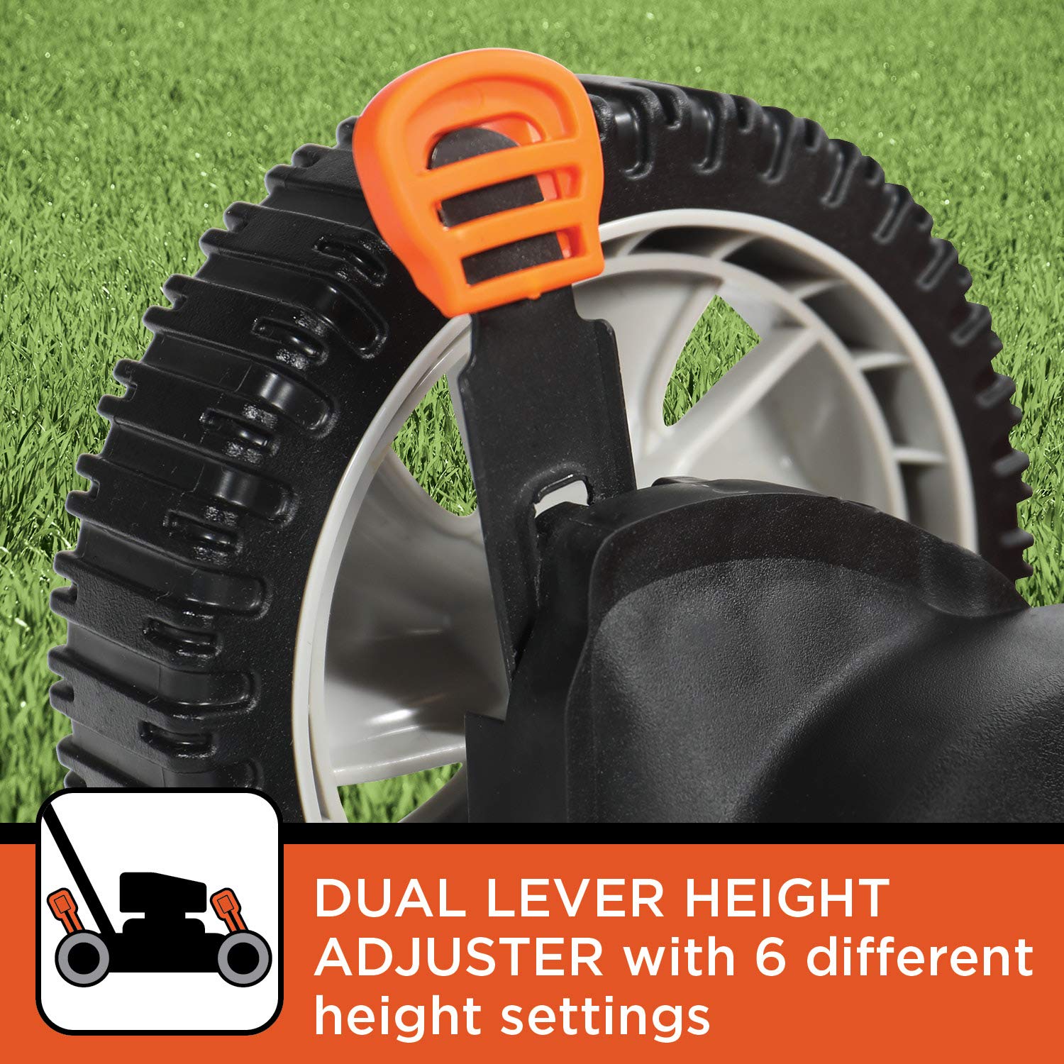 BLACK+DECKER 21 Inch 140cc 3in1 Gas Powered Walk Behind Push Mower