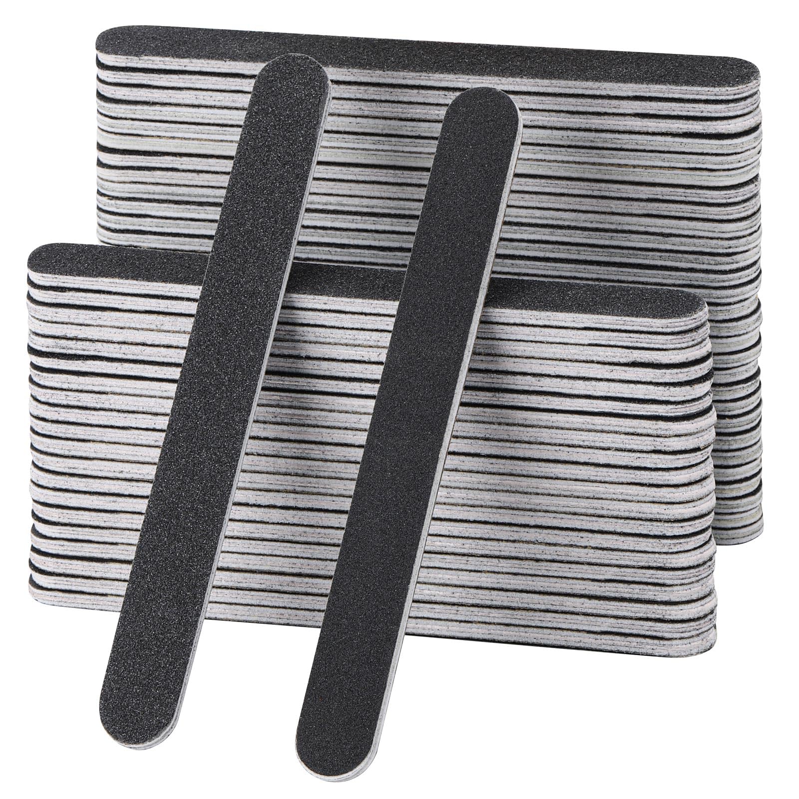 50 Pcs Nail Files for Acrylic Nails 100/180 Grit Double Sides Fingernail Files Professional Manicure Tools for Home Salon 100/180 Grit,50 Count