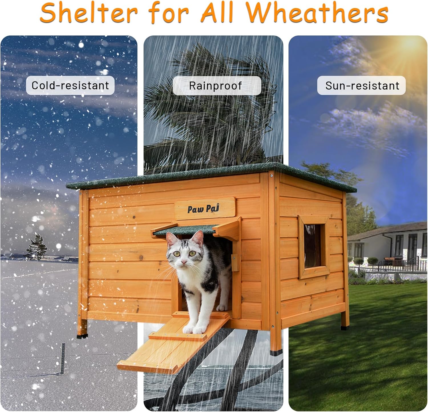 Ultimate Protection: The Best Weatherproof Outdoor Cat House for Your Feline Friends